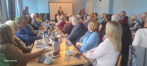 Besuch der deutschen Reisegruppe in Allenstein